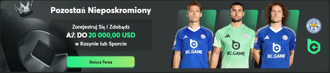 Bonus powitalny dla nowych graczy BCgame